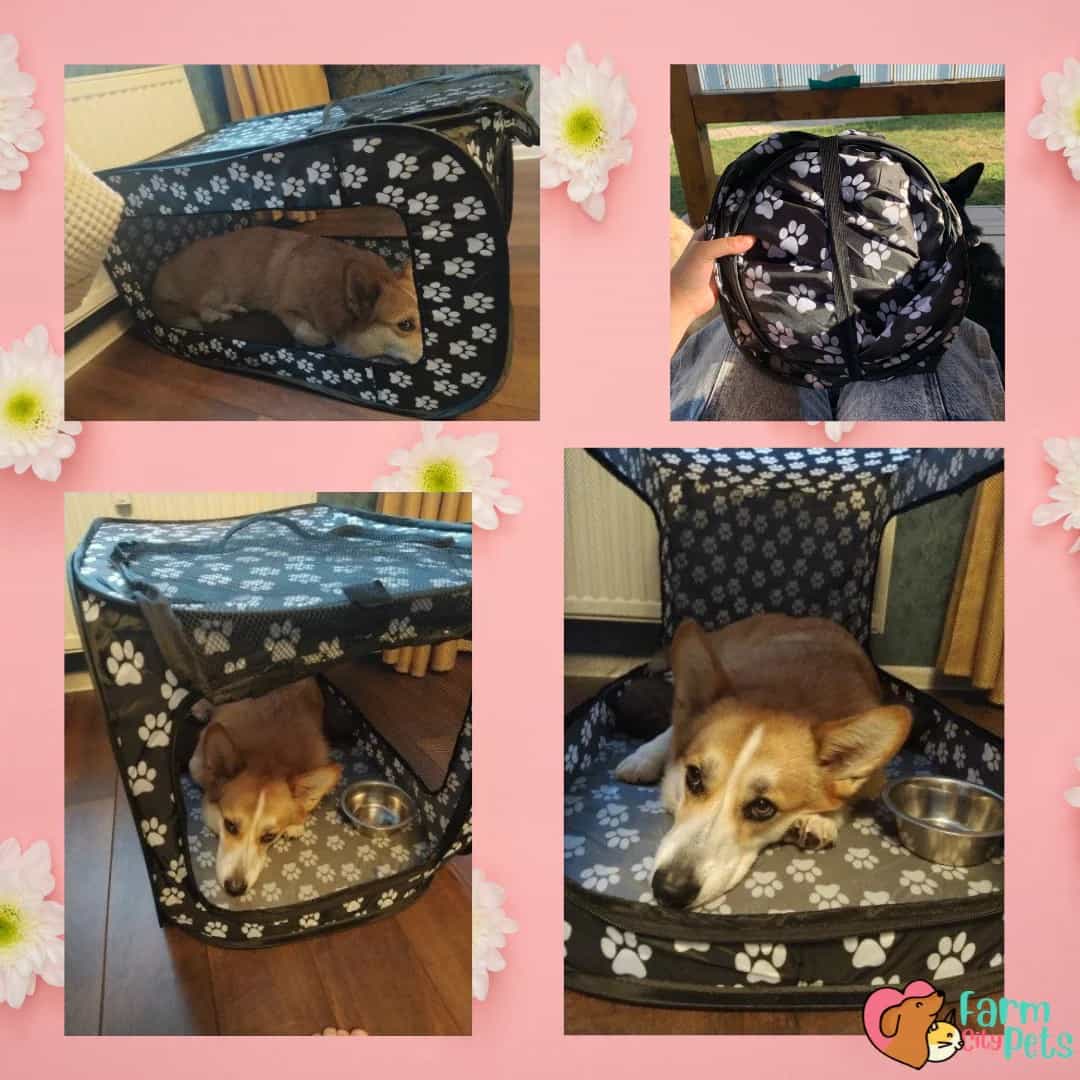 Get Foldable Soft Pet Crate