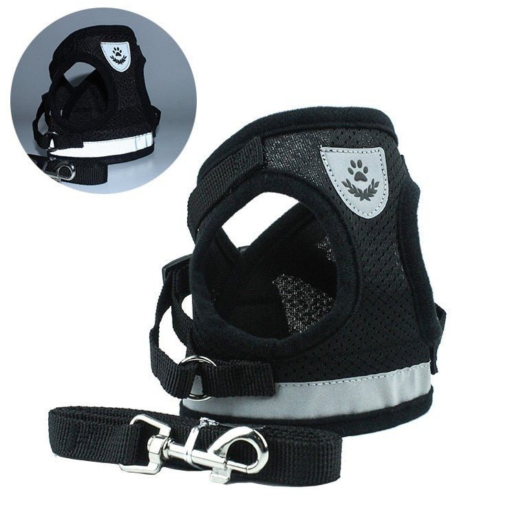 Reflective Cat Safety Harness + Leash Set Farm City Pets