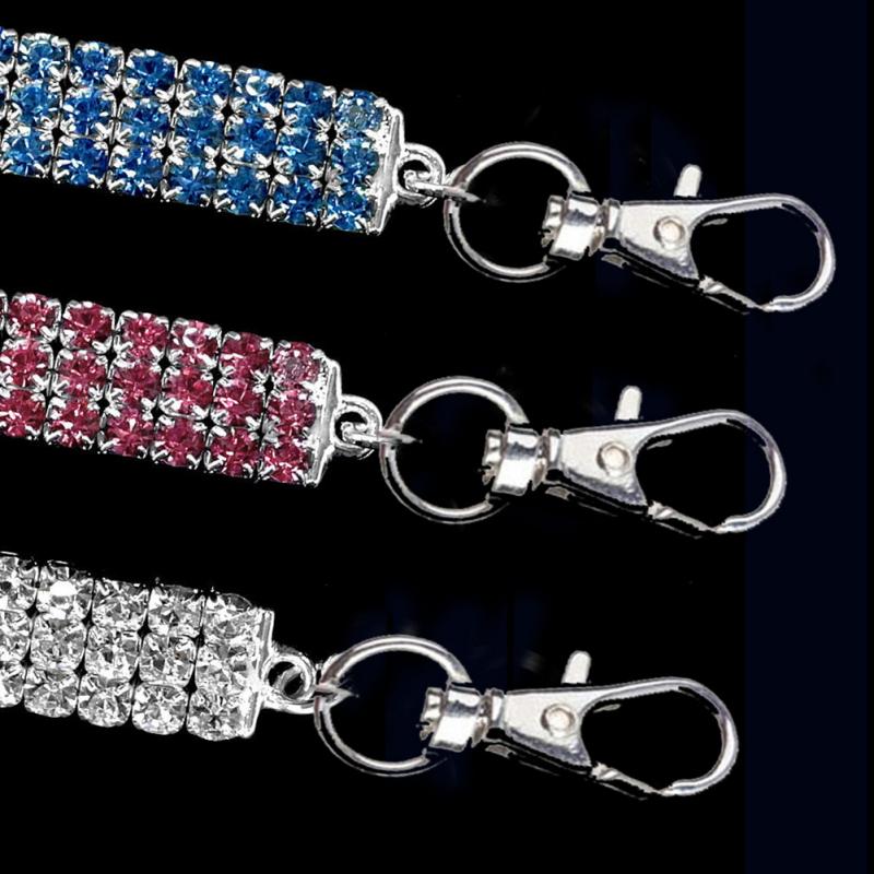 Rhinestone Stretch Dog Collar Buckle