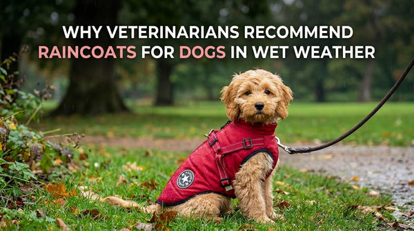Why vets suggest raincoats for dogs