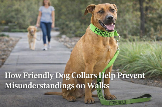 How Friendly Dog Collars Help Prevent Misunderstanding on walks