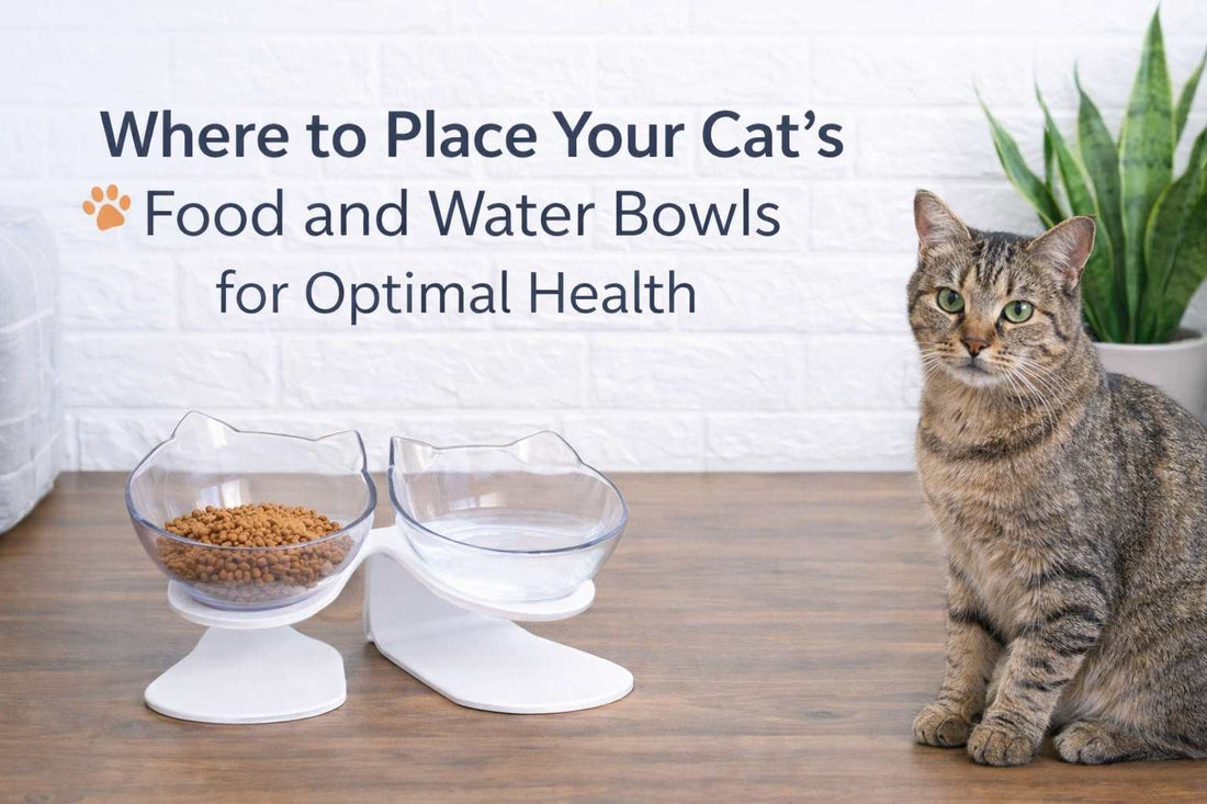 Where to Place Your Cat’s Food and Water Bowls for Optimal Health