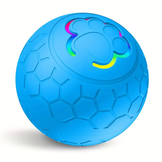 GlowMotion Smart Pet Ball – Interactive Rolling & Bouncing LED Toy