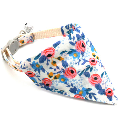 Floral Dog Bandana Collar