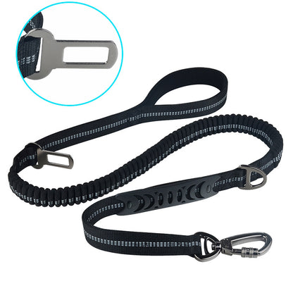 Ride & Stride 2-in1 Reflective Dog Leash Farm City Pets