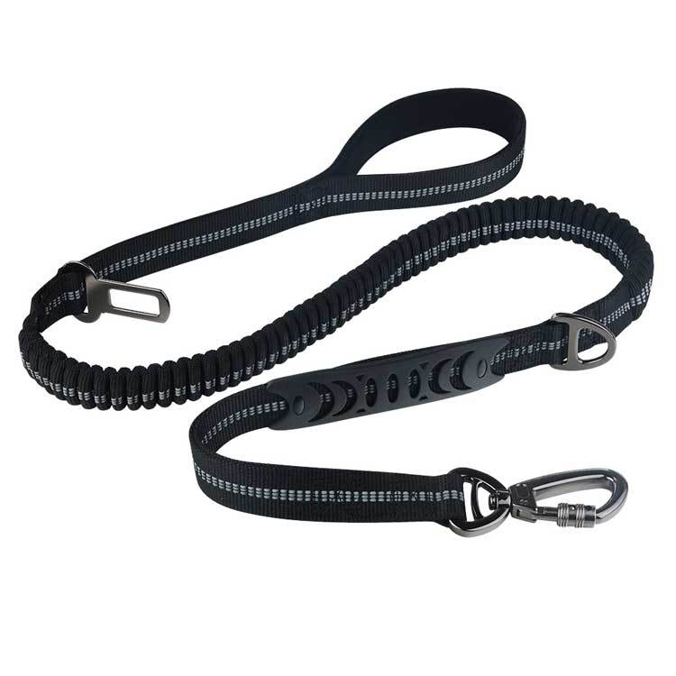 Ride & Stride 2-in1 Reflective Dog Leash Farm City Pets
