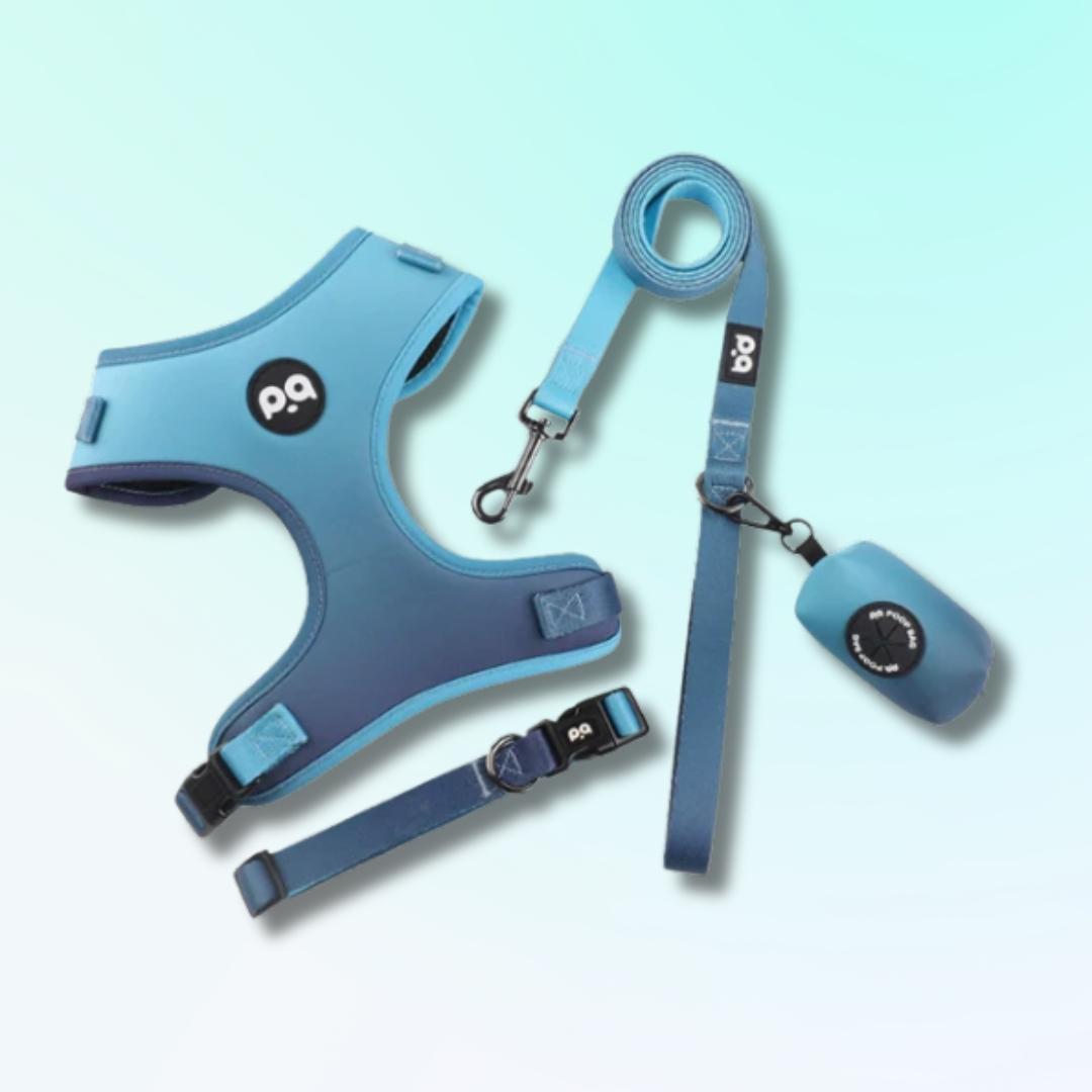 Clip-on poop bag dispenser for pet walking