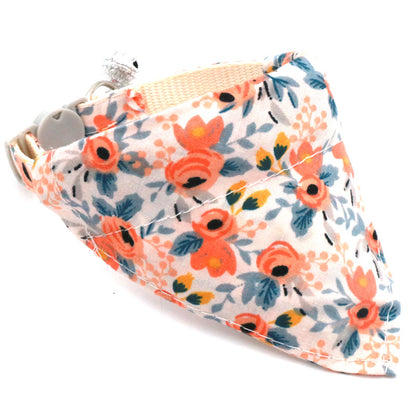 Floral Dog Bandana Collar