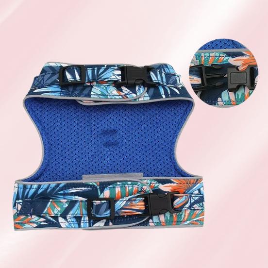Cute & Comfy Cat Safety Harness + Leash Set - Breathable, Reflective Buckle Fastening