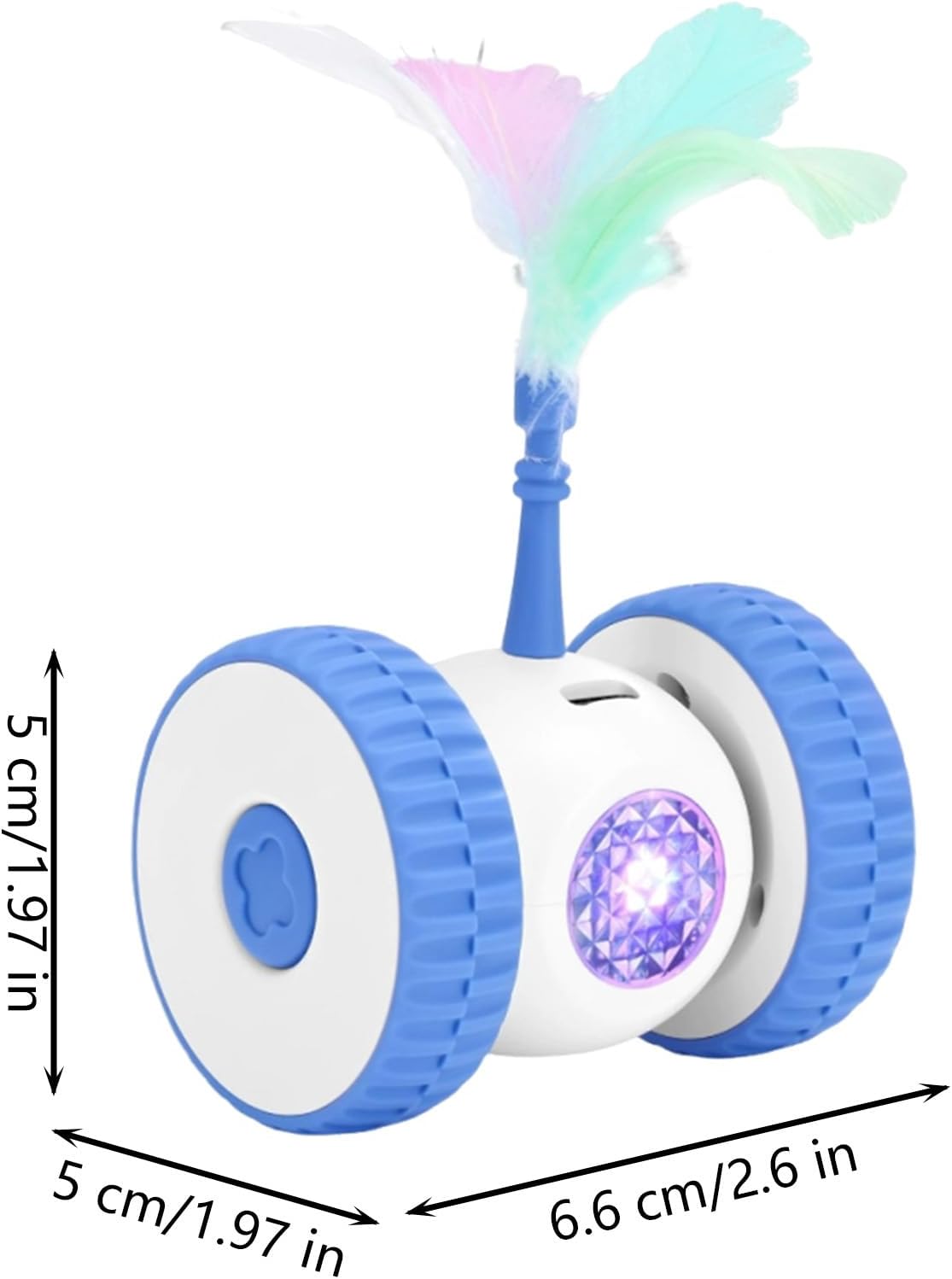 Double-Wheel Cat Car size dimensions