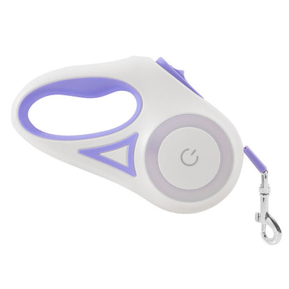 LED Retractable Dog Leash with Light