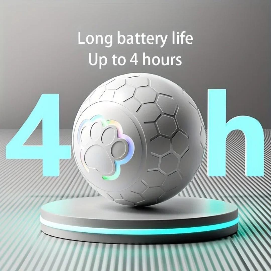 GlowMotion Smart Pet Ball Long battery life up to 4 hours
