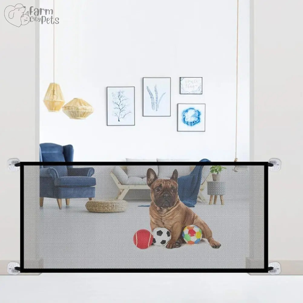 Magic No-Drill Mesh Safety Barrier Farm City Pets