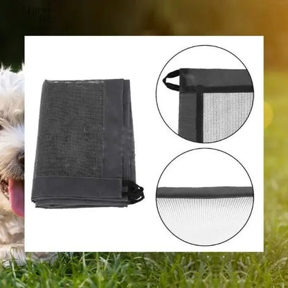 Magic No-Drill Mesh Safety Barrier Farm City Pets