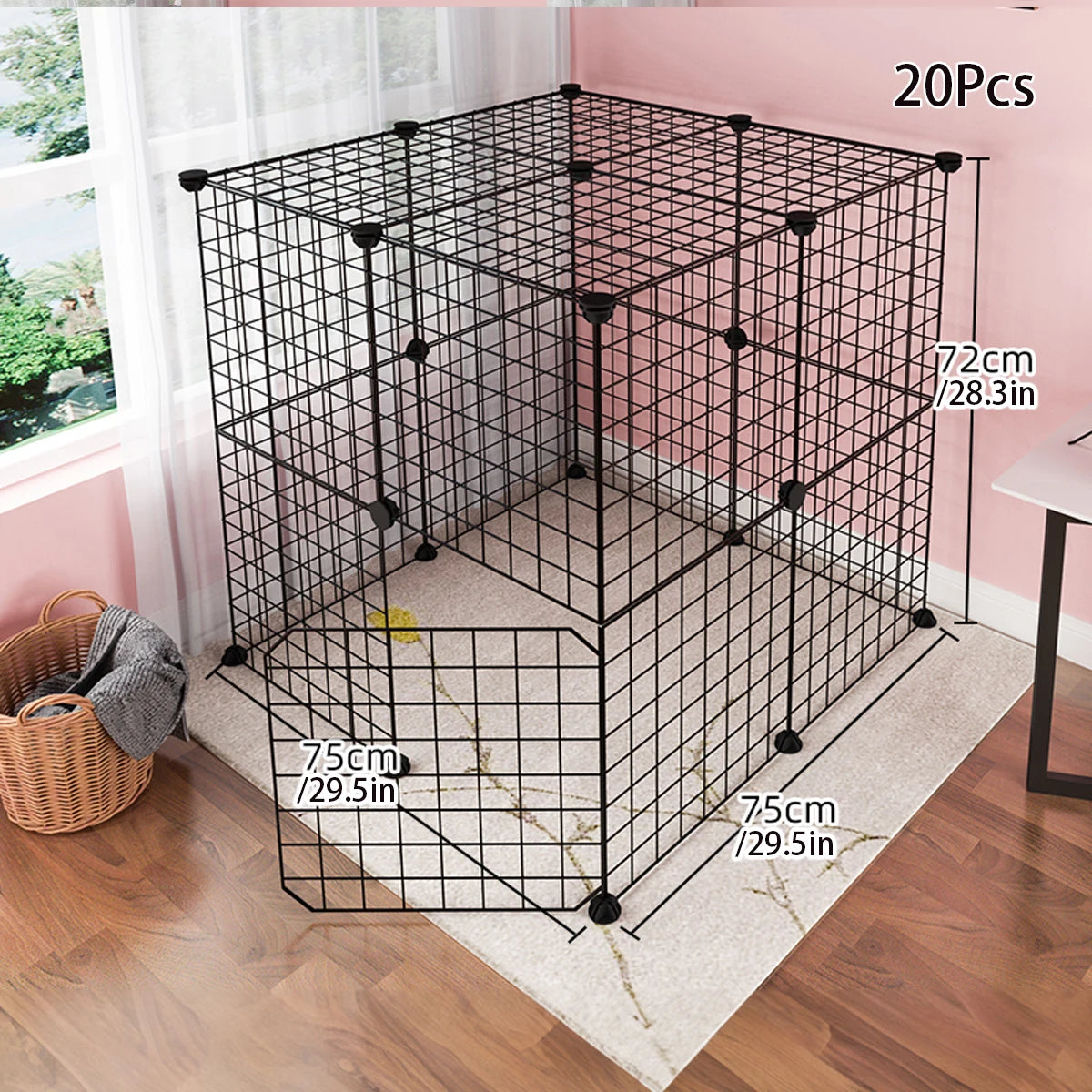 No-Slip Secure Enclosure - Multiple Configurations! Farm City Pets
