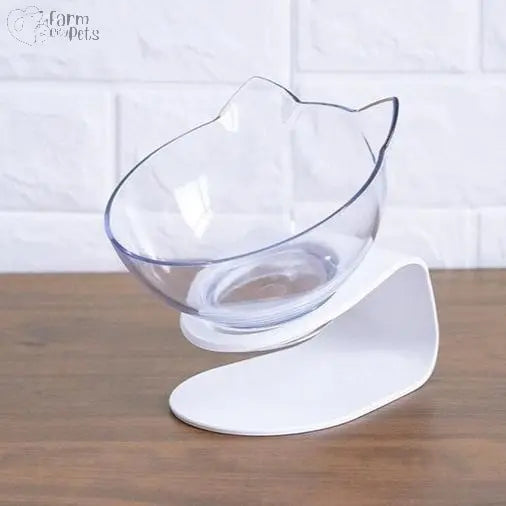 Single Raised Cat Ear Bowl Farm City Pets