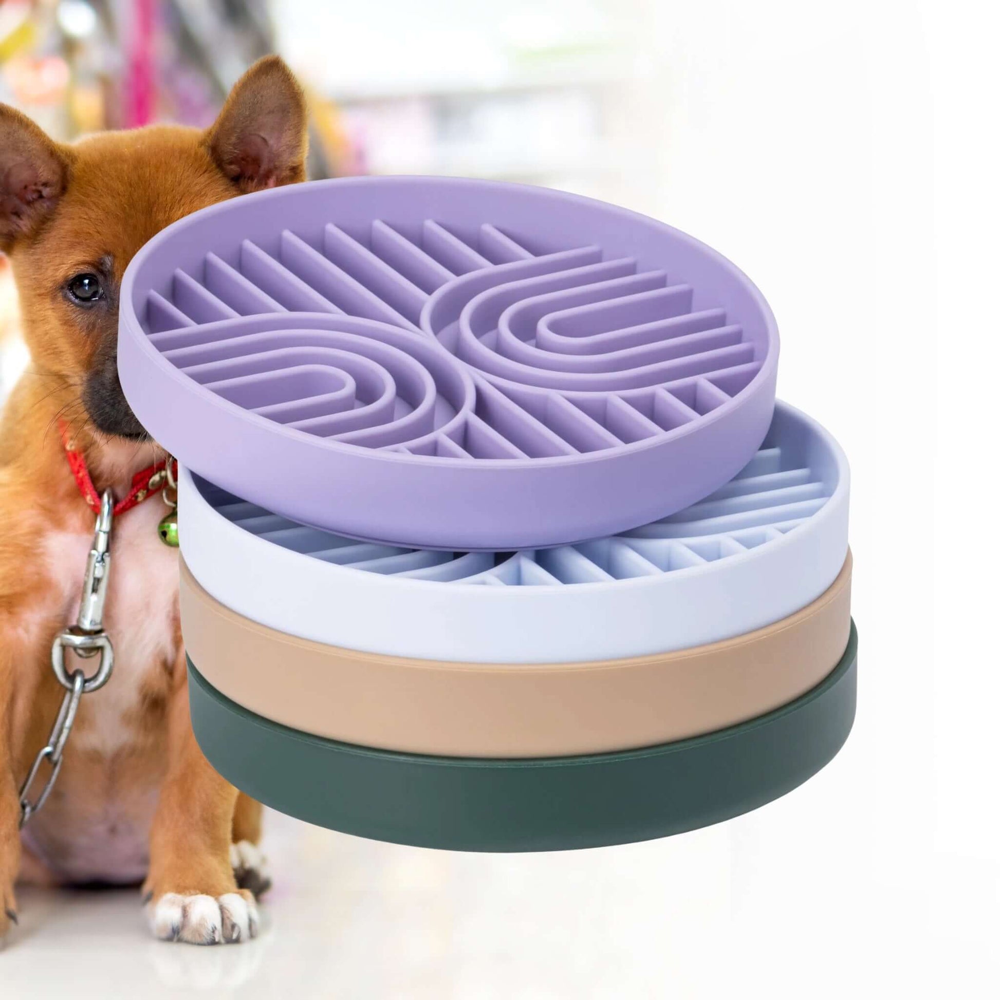 StayPut Slow Feeder – Lilac Farm City Pets