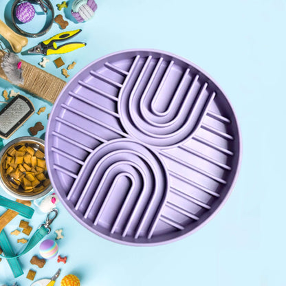 StayPut Slow Feeder – Lilac Farm City Pets