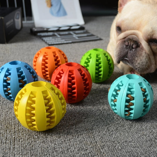 Clean & Treat Dog Ball Farm City Pets