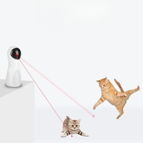 Laser Kitty Auto Chaser automatic laser cat toy with fast and slow modes to create funny movements