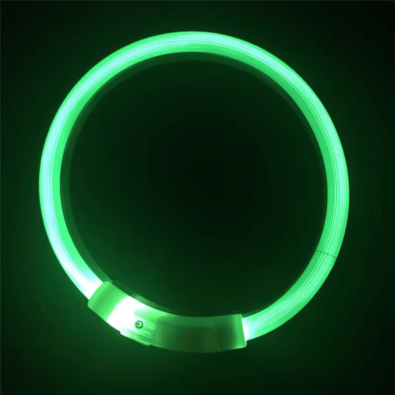 NightBright USB Rechargeable LED Dog Collar Farm City Pets
