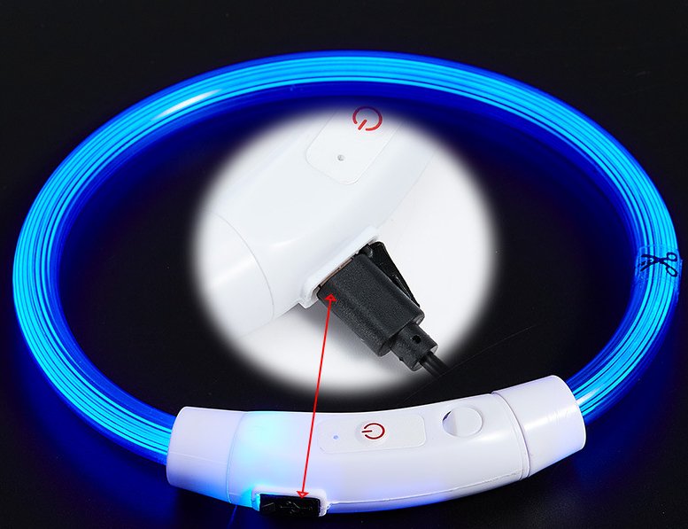 NightBright USB Rechargeable LED Dog Collar Farm City Pets