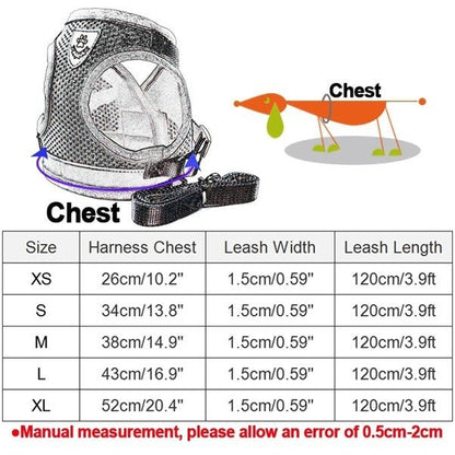 Reflective Cat Safety Harness + Leash Set Farm City Pets