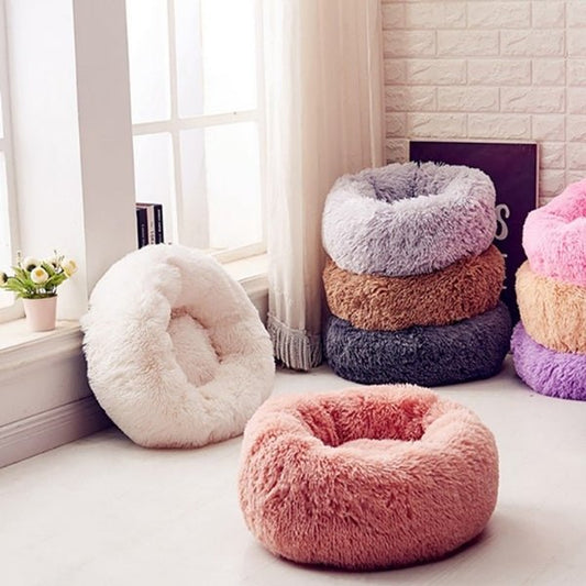 Soft Fluffy Round Pet Bed Farm City Pets