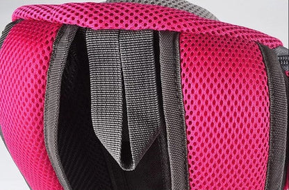 Breathable Outdoor Adventure Backpack close up of straps