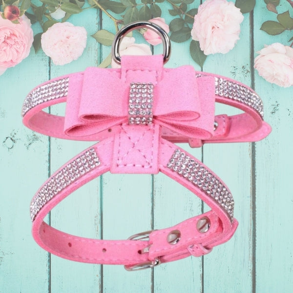 Blingy Bow Harness Farm City Pets