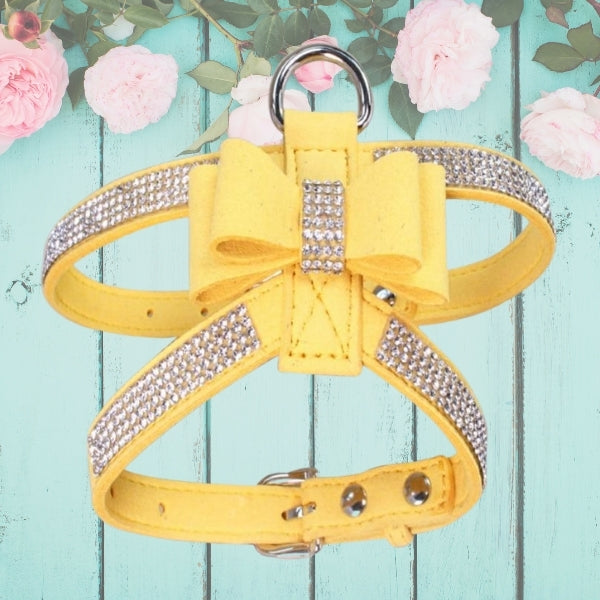 Blingy Bow Harness Farm City Pets