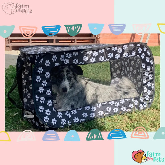 Foldable Soft Pet Crate Farm City Pets