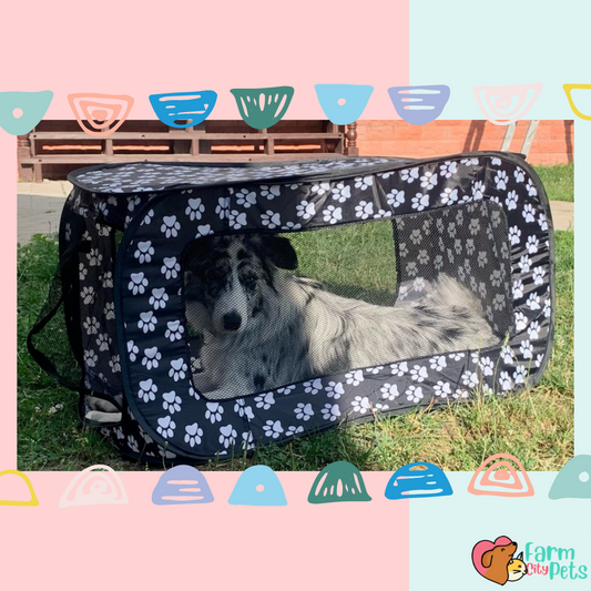 Foldable Soft Pet Crate Farm City Pets
