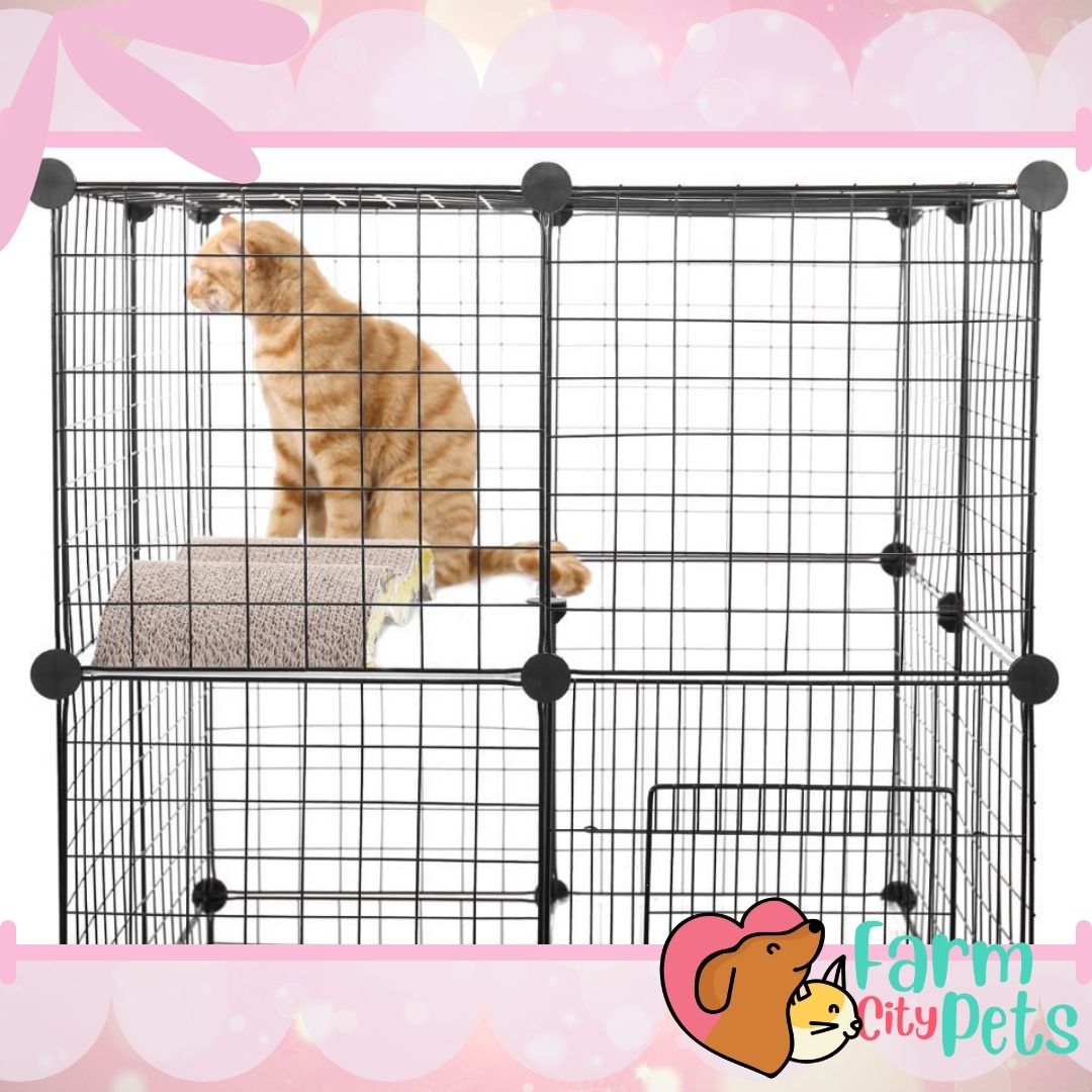 No-Slip Secure Enclosure - Multiple Configurations! Farm City Pets